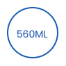 وعاء ورق التغليف القابل للتحلل سعة 560 مل icon
