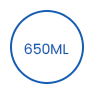 وعاء ورق التغليف القابل للتحلل سعة 650 مل icon